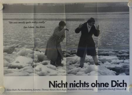 Nicht nichts ohne dich originales deutsches Filmplakat